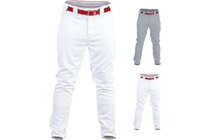 Rawlings PRO 150 Series Baseball Pant | Full Length Semi-Relaxed Fit | Adult Sizes | Piped Color Options