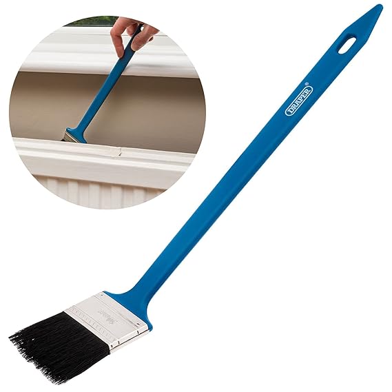 Long Angled Radiator Paint Brush Suitable for Emulsion & Gloss Paint
