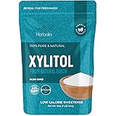 Xylitol Sweetener 1lb. Pure Granulated Sugar Substitute Bulk, All Natural Sweetener from Pure Birch Xylitol Powder, Sugar Fre