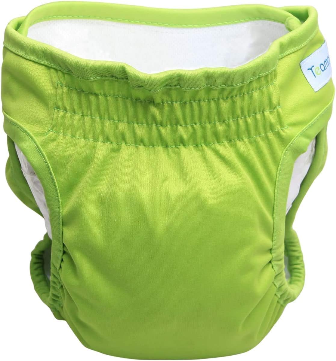 Teamoy 4pcs Pack Female Dog Nappies, Washable Dog Nappies Dog Sanitary Pants, Super-Absorbent and Comfortable, XS - Image 4