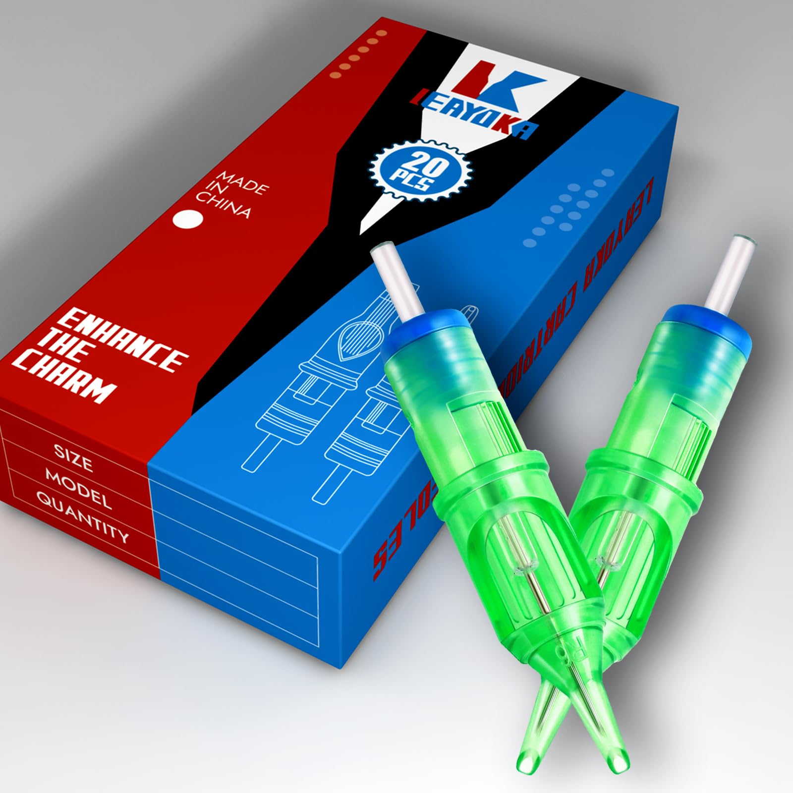 Cartridges - LEAYOKA 20pcs cartridges 1207RS — image 1