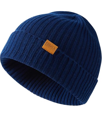 Best Winter Hats Adult Cuffed Variegated Color Rib Knit  display picture 1