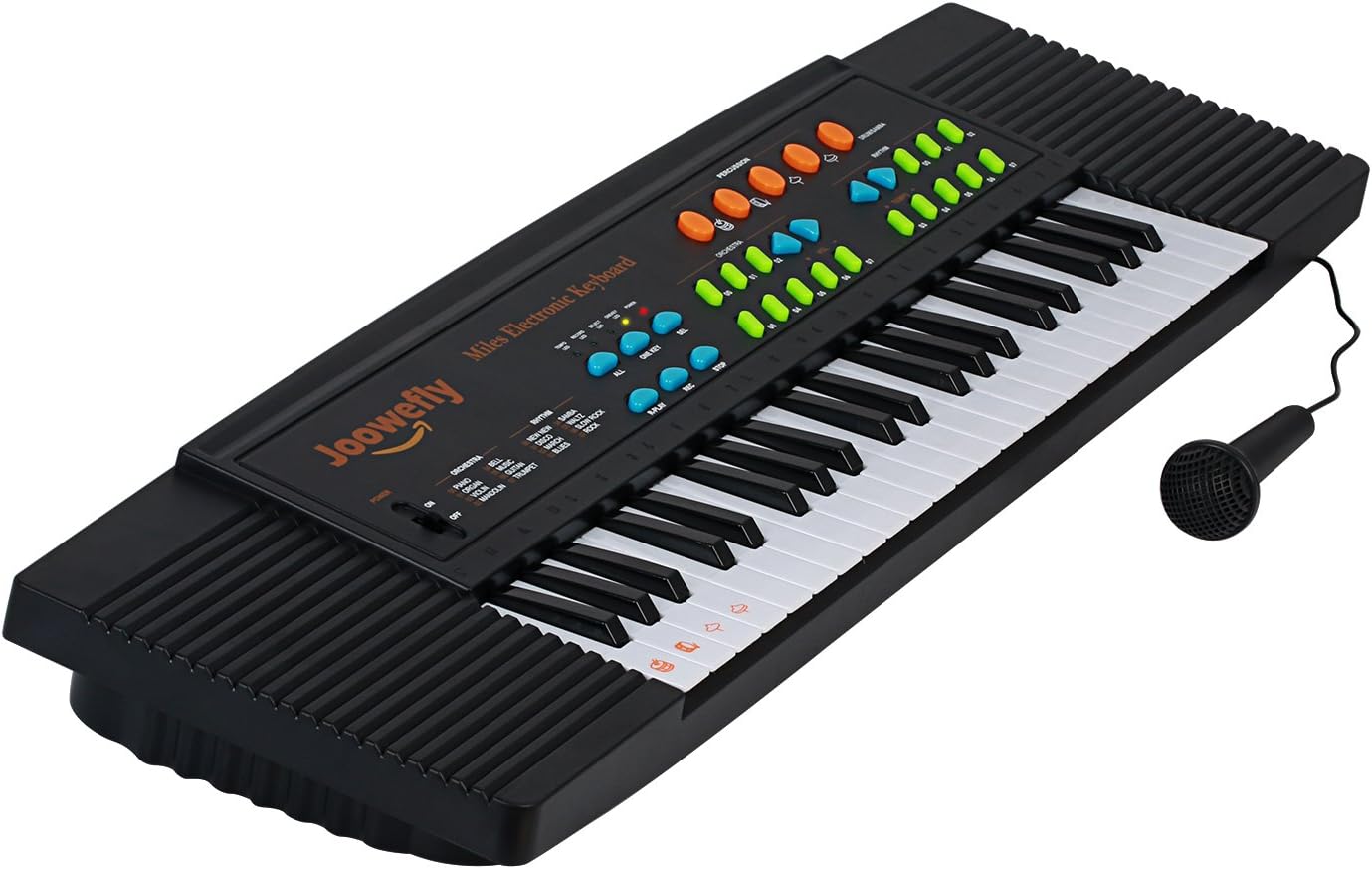 joowefly Kids Gift Children 44-Key Electronic Keyboard, Portable Kids Electric Music Piano Keyboard