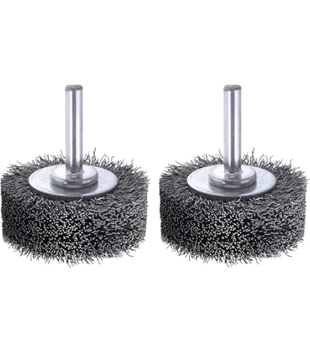 thumbnail image 2 of Weiler 94043 Wire Wheel Brush – 4-1/2 Inch, 3/16" Stringer Bead Twist Knot Wire, Professional 2 of 5