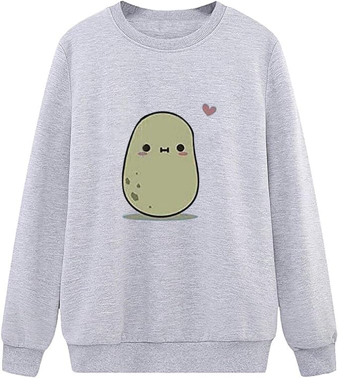 grey sweatshirt no hood