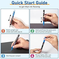 Timart Extra Fine Tip Chalk Markers