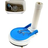 Fjn 3 Inch Toilet Flush Valve Replacement Kit, One Piece Toilet Repair | 3 in One-Piece Flush Valve Kit, 3.15 in Outlet &amp; 4.13 in Base, Fixes Running &amp; Weak Flush, Measure Tank First