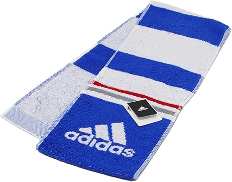 Amazon タオル美術館 30 Off アディダス Adidas シュタピール ミニタオルマフラー ブルー 06 約15 80cm フェイスタオル ホーム キッチン オンライン通販
