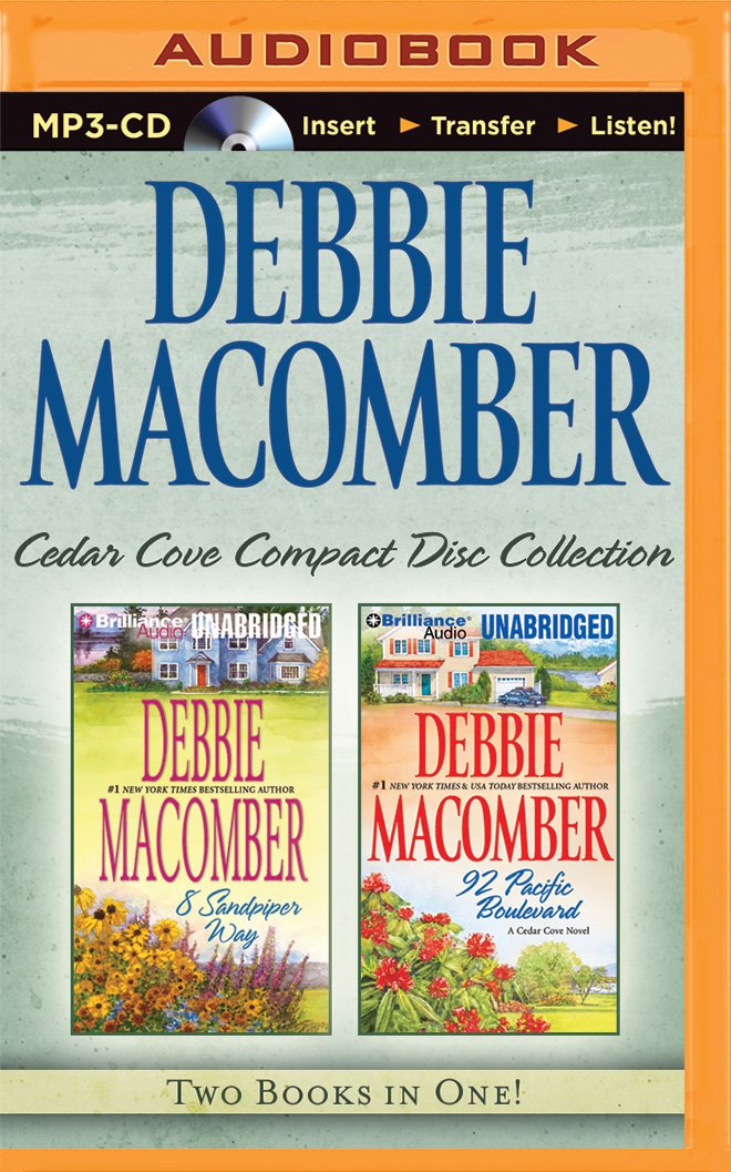 Debbie Macomber Cedar Cove Cd Collection 3 8 Sandpiper Way 92 Pacific Boulevard Cedar Cove Series Macomber Debbie Burr Sandra 9781491542477 Amazon Com Books