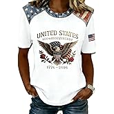 250 Anniversary USA Shirt Women USA 250th Anniversary Shirt Patriotic American Flag Eagle Tops 1776-2026 Tshirt Gifts