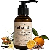 Body Oil & Massage Oil, Body Firming Oil for Cellulite, Lymphatic Drainage, Skin Tightening & Stretch Marks, Massage Oil for Massage Therapy for Leg, Hip, Arm & Belly, Daily or After Shower Use