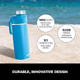 Ninja Thirsti 700 ml Water Bottle Leak-Proof Triple Insulated Flask Tropical view 3