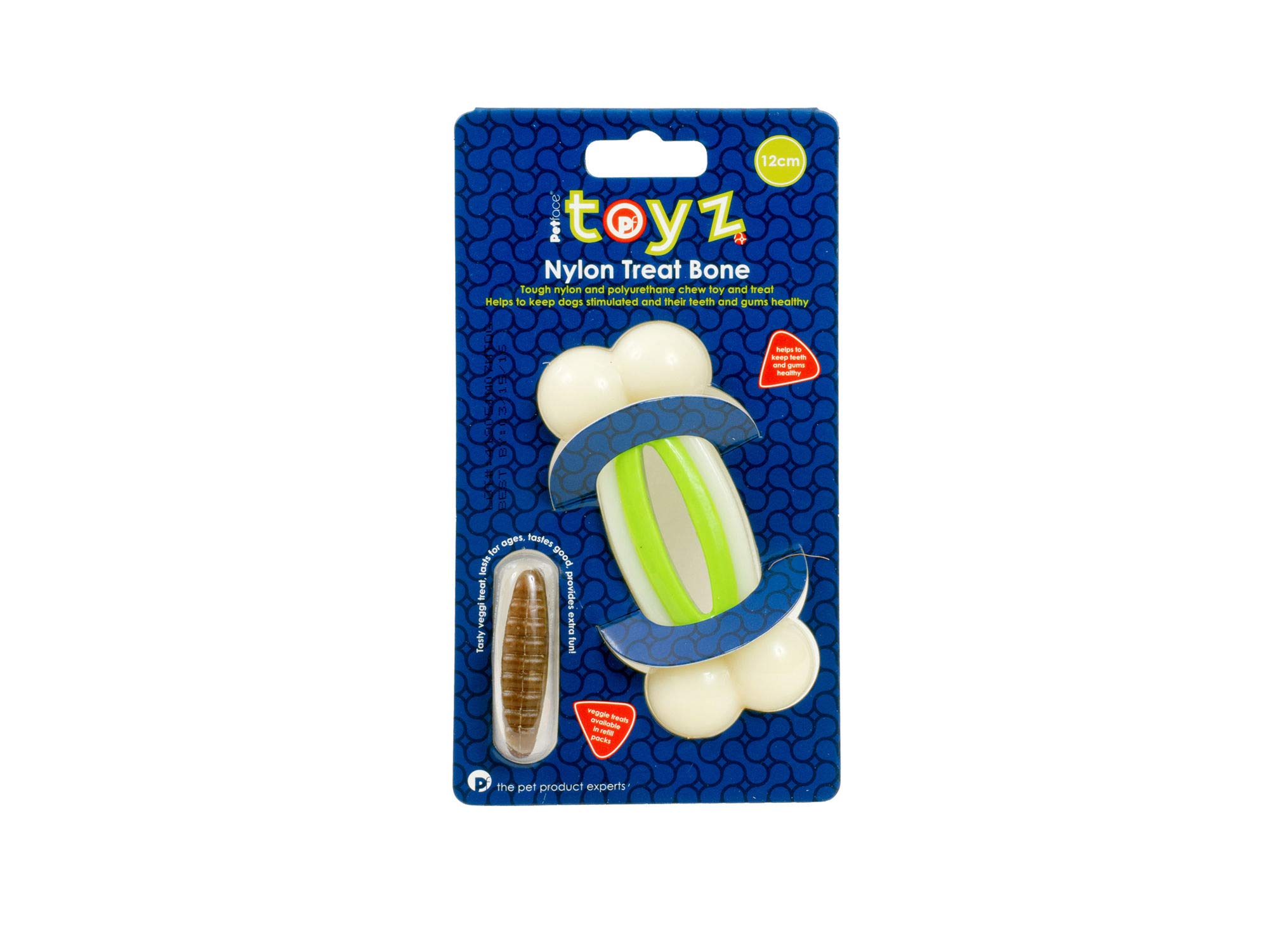 Petface Toyz Nylon Treat Bone Chew Toy