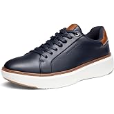 Bruno Marc Men's Dress Fashion Sneakers Shoes | All-day Comfort Lightweight Minimalist Thick Sole Platform Walking Shoes for Business Casual &amp; Everyday Wear