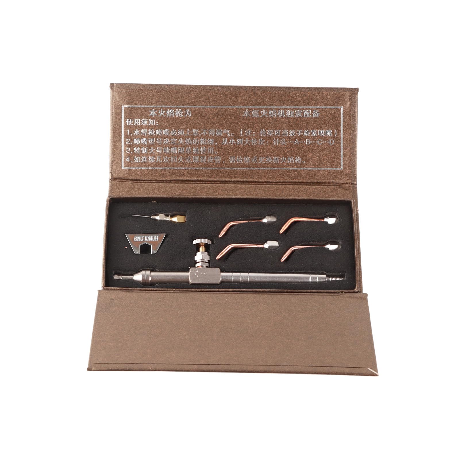 Jewelry Torch Torche 20×9×5 Water Oxygen Jewelry Welding Soldering Torch with 4 Tips for Jewelry Making Processing