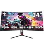 Amazon.com: KTC 34 Inch Ultrawide Monitor, 180Hz WQHD 3440X1440