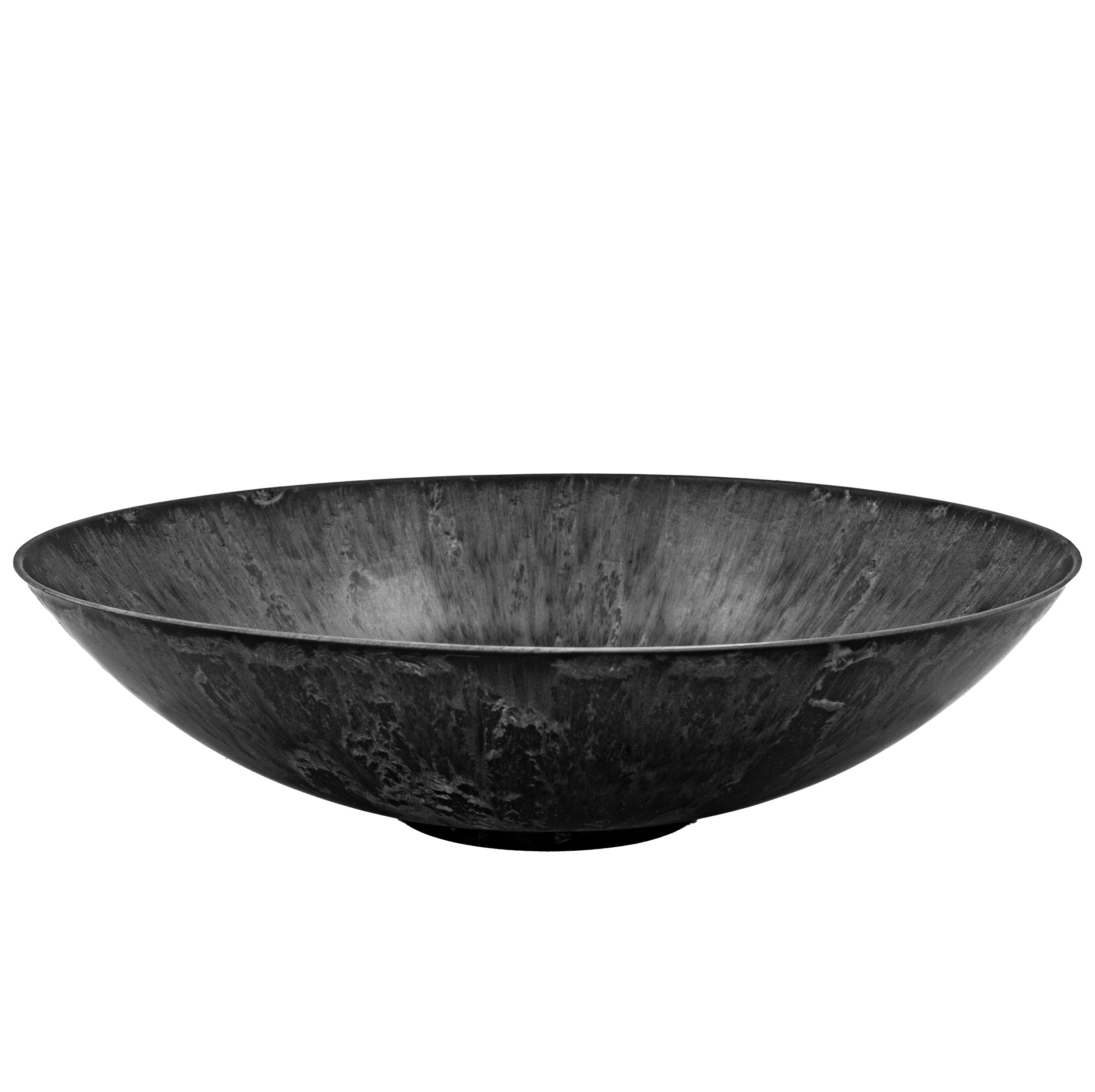 Blümelhuber Boho Decorative Bowl Grey Anthracite - Table and Hallway Decoration, Table Decoration for Weddings