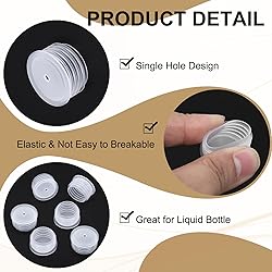 PATIKIL Bottle Adapter 0.94"/24mm, 25 Pcs Press in