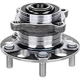 SCITOO 1* Wheel hub bearing Left Right Rear 2004-2008 for Acura Tsx, 2005-2007 for Honda Accord 512327 5 Lugs w/ABS