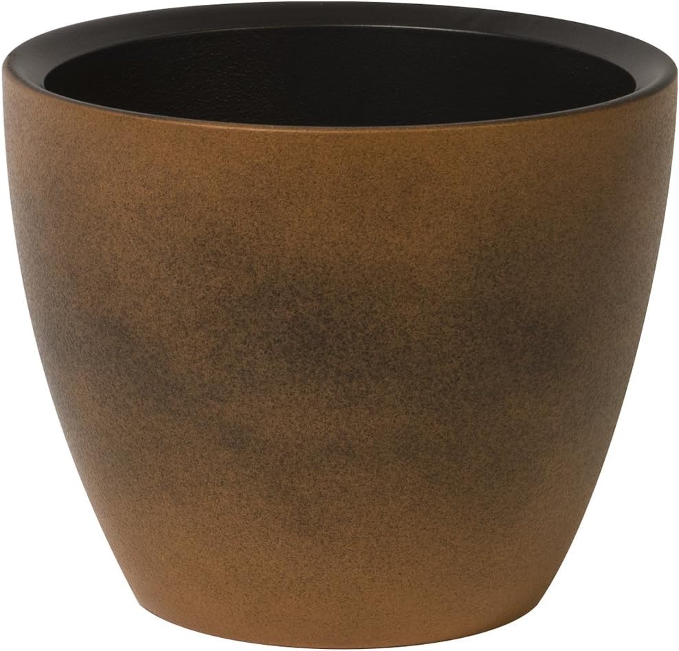 15cm Wooden Planter - Decorative House/Office Indoor Lightweight Plant Pot