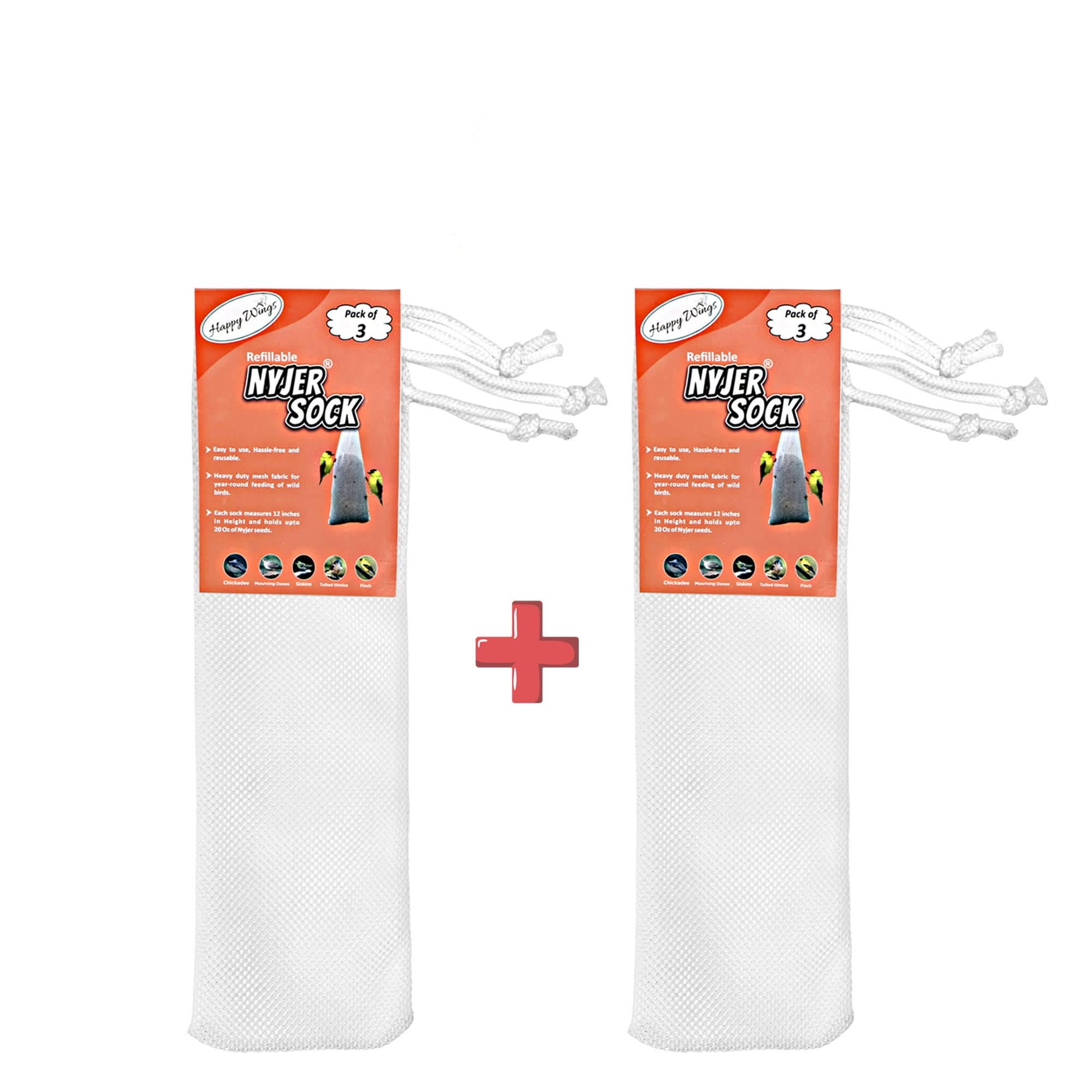 Happy Wings Refillable Nyjer/Thistle Empty Sock