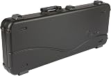 Fender Deluxe Electric Guitar Molded Case Stratocaster Telecaster Black view 7