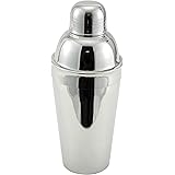 Winco Stainless Steel 3-Piece Cocktail Shaker Set, 16-Ounce