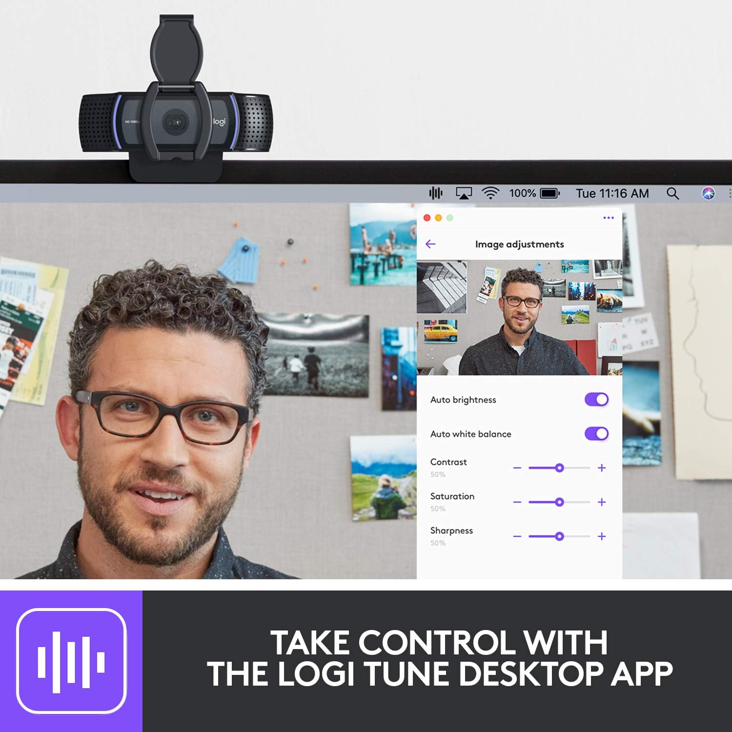 Logitech C920e Business Webcam, Compatible with  Fire TV Cube (2nd Generation): Computers & Accessories