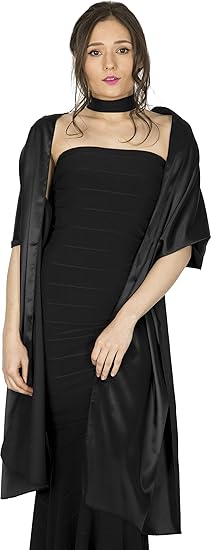 satin shawls for dresses