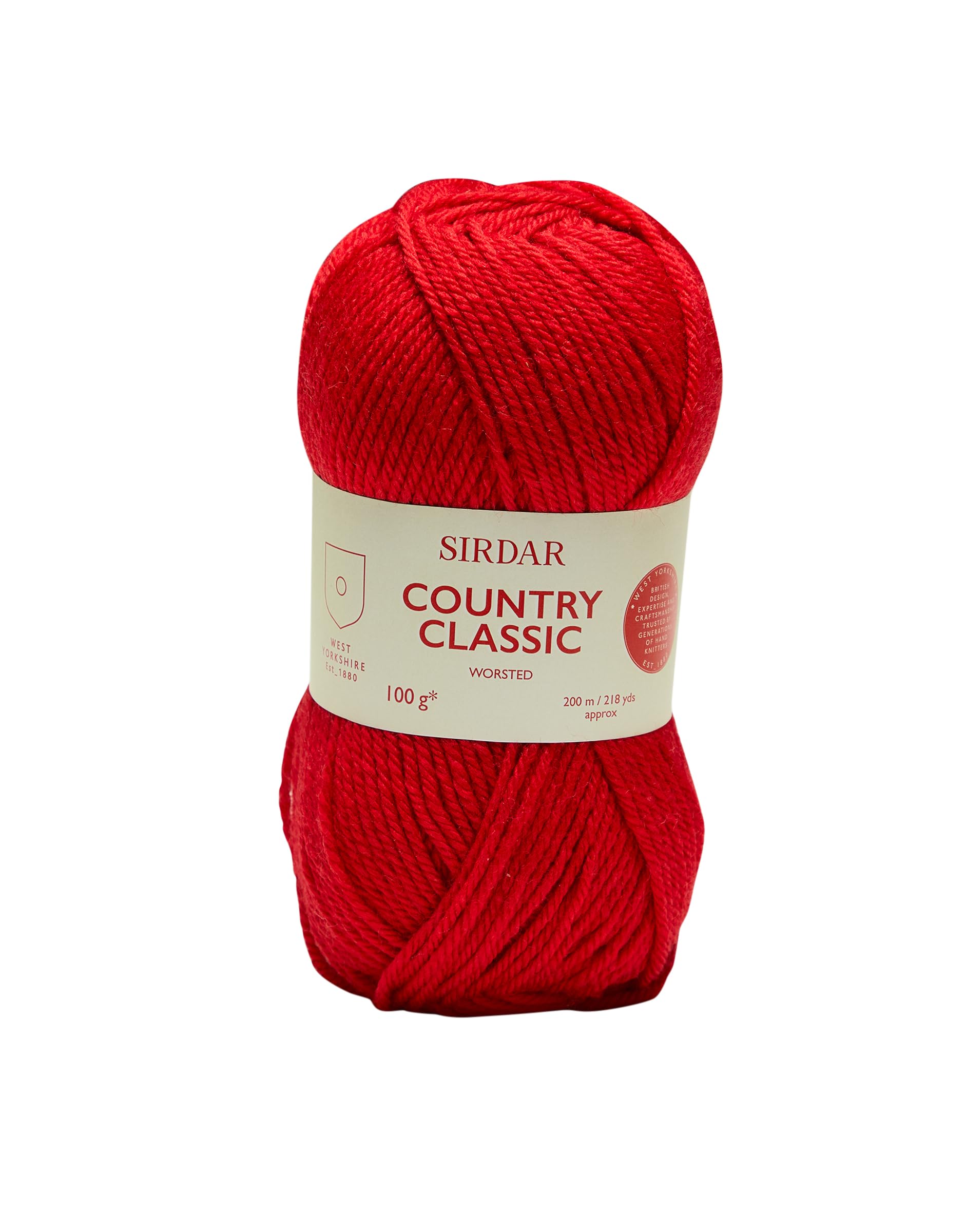 Sirdar Country Classic Worsted, Lipstick (653), 100g