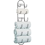 Amazon.de: mDesign Handtuchhalter zur Wandmontage - Handtuchablage aus