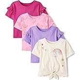 The Children's Place Baby-Girls and Toddler Short Sleeve Everyday Casual Knit Shirt