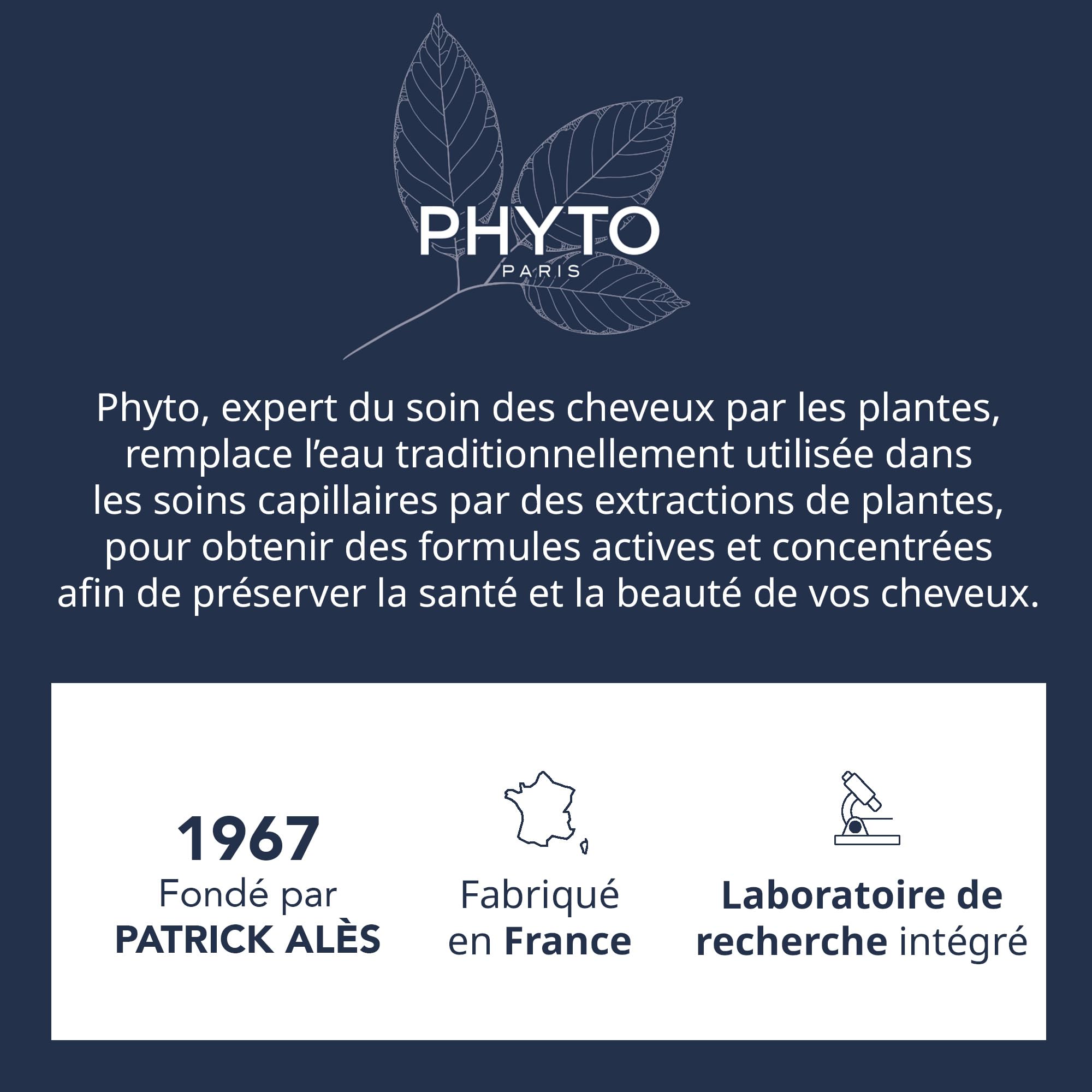 PHYTO Phytocolor Permanent Hair Color with Botanical Pigments, 100% Grey Hair Coverage, Ammonia-free, PPD-free, Resorcin-free, 0.42 oz