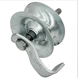 Sliding Gate Rollers 5" Steel Pipe Track Roller