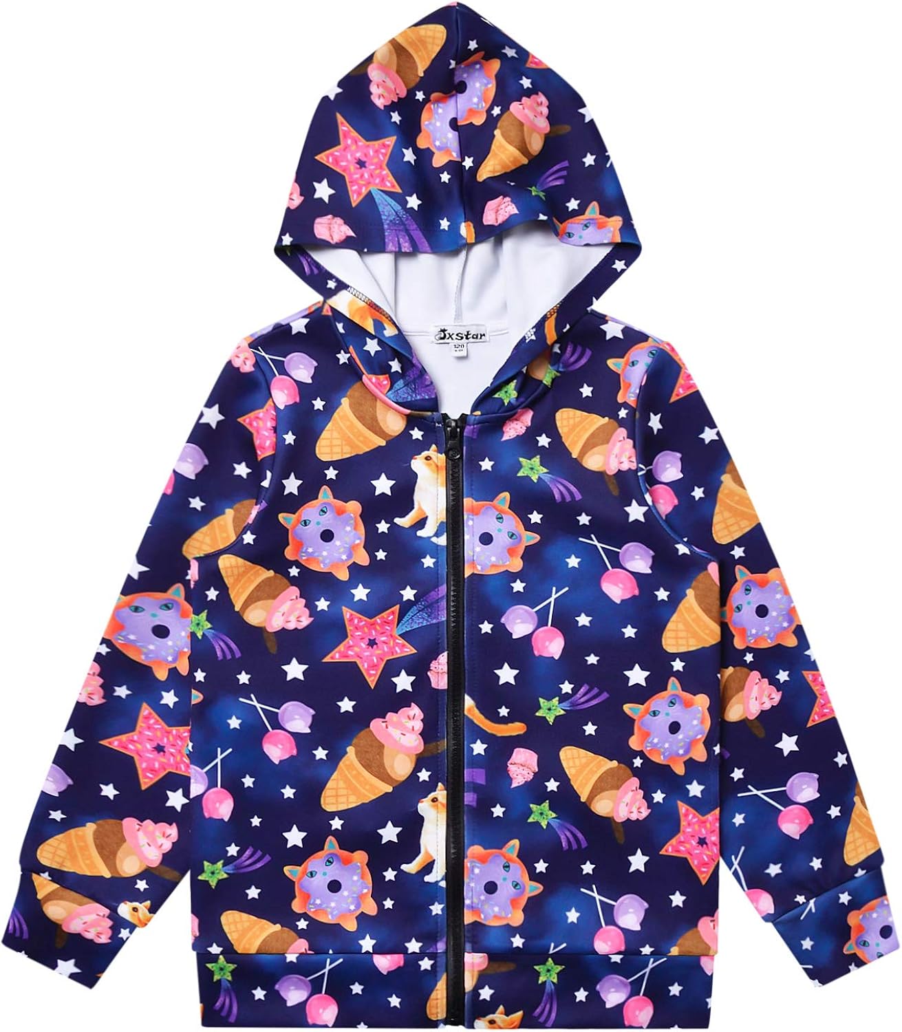 girls cat sweatshirt