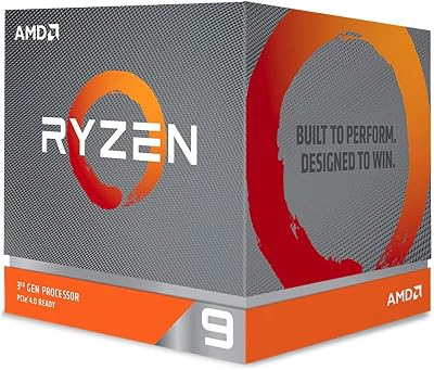 AMD Processor 12 Core 24 Thread 3.8 GHz Base 4.6 GHz Boost Unlocked 7nm