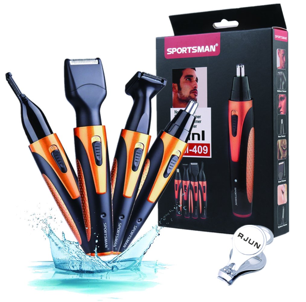 Recortador Nariz Eléctrico Cortador de Pelos Para Nariz y Orejas Cortapelos Nariz Hombre Afeitadora de Nariz y de Orejas  Recargable de Multifunción de facial con Cortapelos