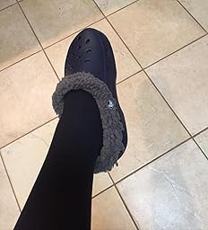 Amazon.com | Crocs Women's Classic Mammoth Lined Mule | Mules & Clogs