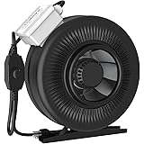 VIVOSUN 6 Inch 440 CFM Duct Inline Fan with Variable Speed Controller