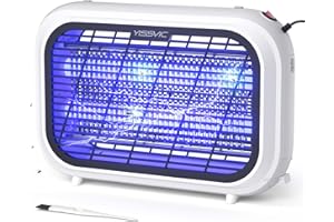 YISSVIC Bug Zapper Indoor Electric Mosquito Zapper Outdoor 4200V Plug in Waterproof for Kitchen Patio Courtyard Garden Campin