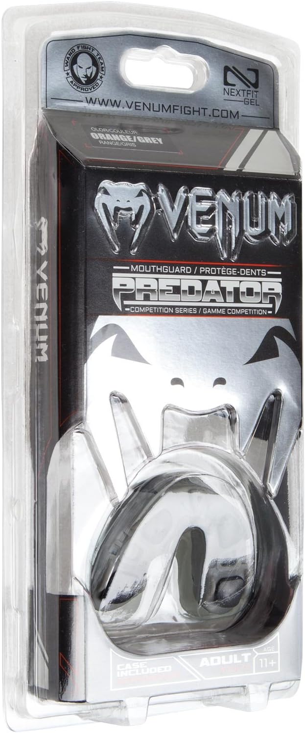 Venum Predator Mouthguard One Size, Grey/Black : Sports & Outdoors