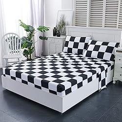 Queen Size Sheet Set 4 Piece -Microfiber Soft