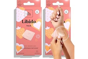 The Patch Brand Libido Patch | Natural Wellness with L-Arginine, Vitamn B6, and Maca