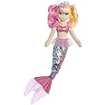 Aurora® Enchanting Sea Sparkles™ Rainbow Sea Rose™ Stuffed Doll - Imaginative Play - Magical Companions - 18 Inches