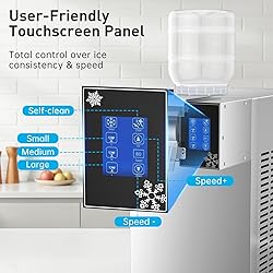 Fajiduo Snowflake Ice Machine, 440lbs/24H