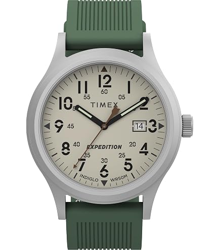Amazon.com: Timex Expedition Scout Black Dial Green Nylon Strap