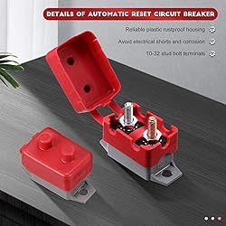 4 Pieces DC 12V - 24V Automatic Reset Circuit