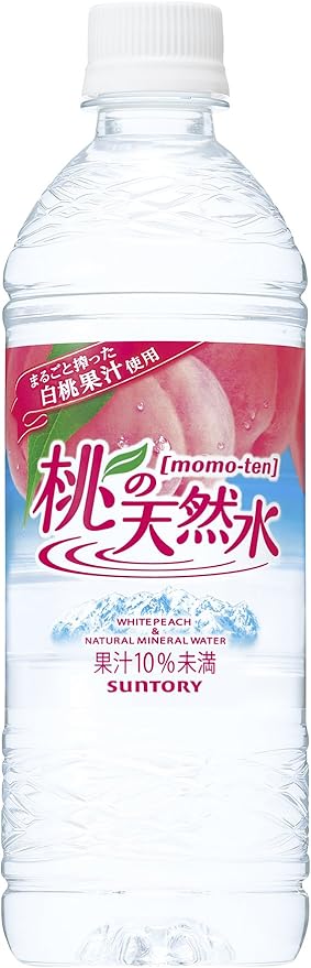 Amazon サントリー 桃の天然水 535ml 24本 桃の天然水 ミネラルウォーター 通販