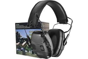 GUCHO Hearing Protection Ear Muffs,Shooting Range Ear Protection for Hunting Mowing