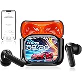 hepanio Ne20 Earbuds,Ai Translation Ear Buds Real Time,2025 New Ne20 Translation Earbuds Real Time, LCD Touch Screen,48db Intelligent Noise Reduction,Hd Stereo Sound,Ipx6 Water-Resistant (Black)